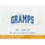 Gramps Arhced Embroidery 4x4