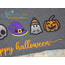 Happy Halloween Icon Embroidery Bundle Set