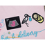 Labor and Delivery Icon Embroidery - Filled and Outline Versions, 4 image