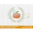 Laurel Wreath with Sketch Pumpkin - 6 Sizes
