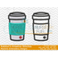 Nurse Fuel with Medic Cross - Filled and Outline Versions