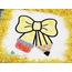 Pencil Bow Applique