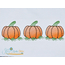 Pumpkin Sketch Trio Embroidery