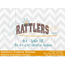 Rattlers Arched Embroidery