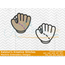Softball Catchers Mitt - Filled and Outline Versions