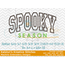 Spooky Season Arched Applique with WebSpooky Season Arched Applique with WebSpooky Season Arched Applique with Web