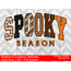 Spooky Season Arched Pattern - Sublimation / DTF, 2 image