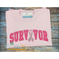 Cancer Survivor Arched Embroidery - 2 Versions
