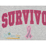 Cancer Survivor Arched Embroidery - 2 Versions