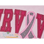 Cancer Survivor Arched Embroidery - 2 Versions