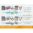 Urology Life Icon Embroidery - Filled and Outline Versions