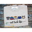 Vet Tech Life Icon Embroidery - Filled and Outline Versions