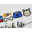 Vet Tech Life Icon Embroidery - Filled and Outline Versions, 4 image