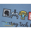 XRay Tech Life Icon Embroidery - Filled and Outline Versions, 3 image