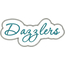 Dazzlers Applique Script Zig Zag Snap Shot