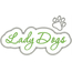 Lady Dogs Applique Script Zig Zag Snap Shot