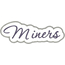 Miners Applique Script Zig Zag Snap Shot
