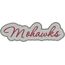 Mohawks Applique Script Zig Zag Snap Shot