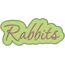 Rabbits Applique Script Zig Zag Snap Shot