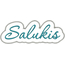 Salukis Applique Script Zig Zag Snap Shot