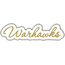 Warhawks Applique Script Zig Zag Snap Shot
