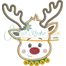 Reindeer Head Applique 2